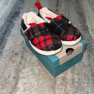 Toddler Toms alpargata fur lined